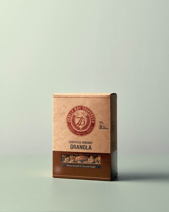 Zeally Bay Granola Pecan Sesame & Coconut Sugar 450g